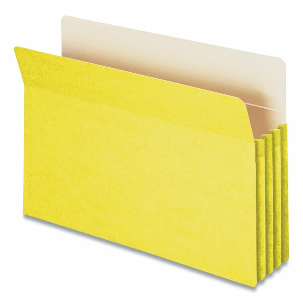 Smead Pocket, File, 3-1/2 Expansion, Yellow 74233